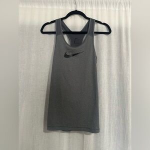 Nike Women's Dark Gray Racer back Top